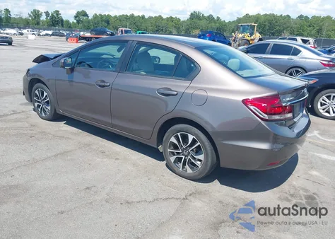 2014 Honda Civic Ex из США, поврежденный, VIN 2HGFB2F88EH542397